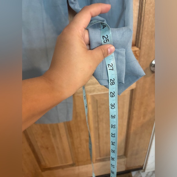 Ellen Tracy women’s baby blue‎ dress pans size 14 - Picture 5 of 6